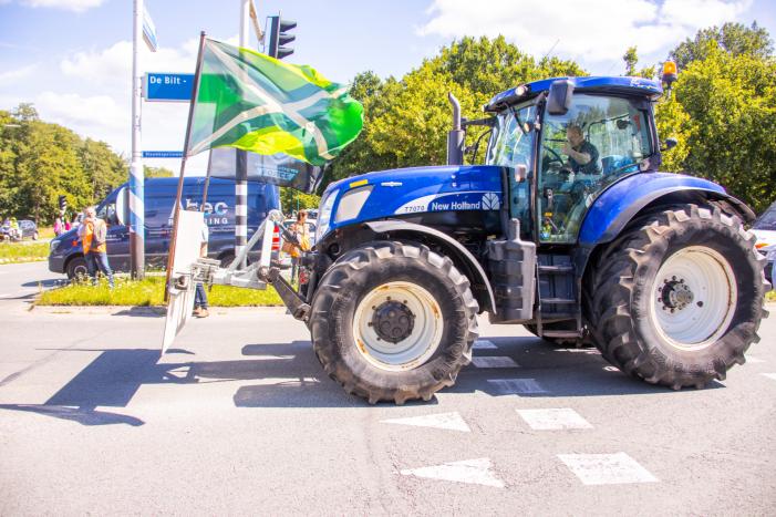 Boeren moeten tractoren thuis laten bij demonstratie RIVM