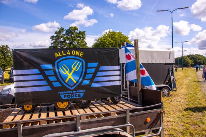 Boeren moeten tractoren thuis laten bij demonstratie RIVM