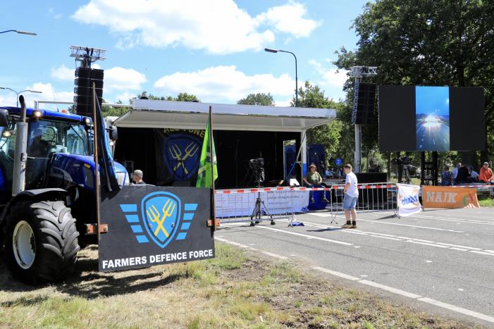 Boeren moeten tractoren thuis laten bij demonstratie RIVM
