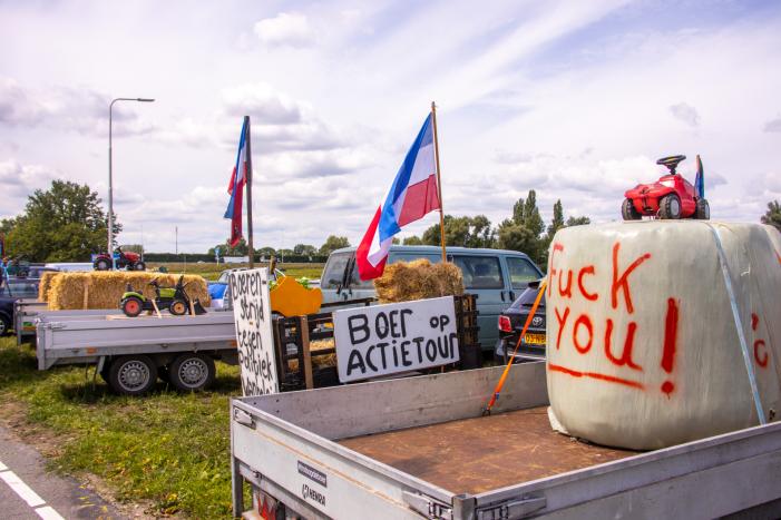 Boeren moeten tractoren thuis laten bij demonstratie RIVM