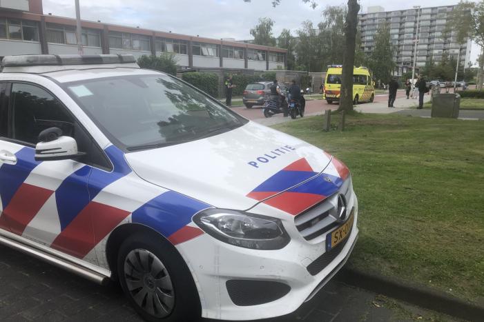 Aanrijding tussen fietser en auto