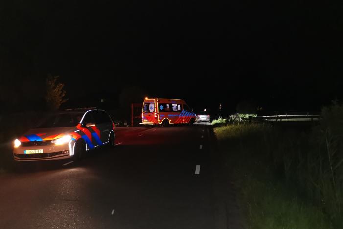 Man gewond na val uit raam