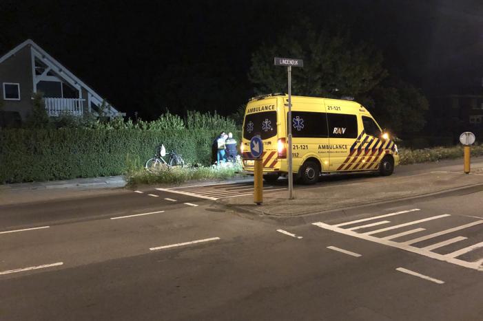 Fietser gewond na val