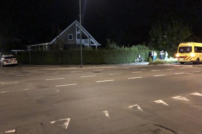 Fietser gewond na val