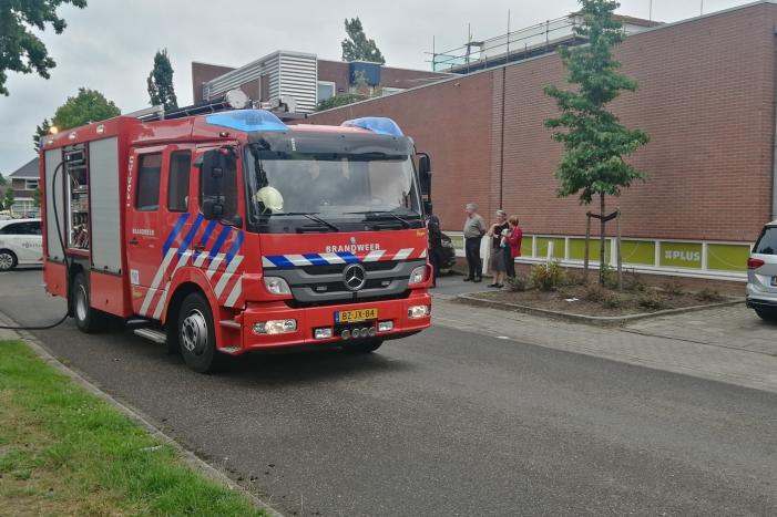 Brand in schuur van woning