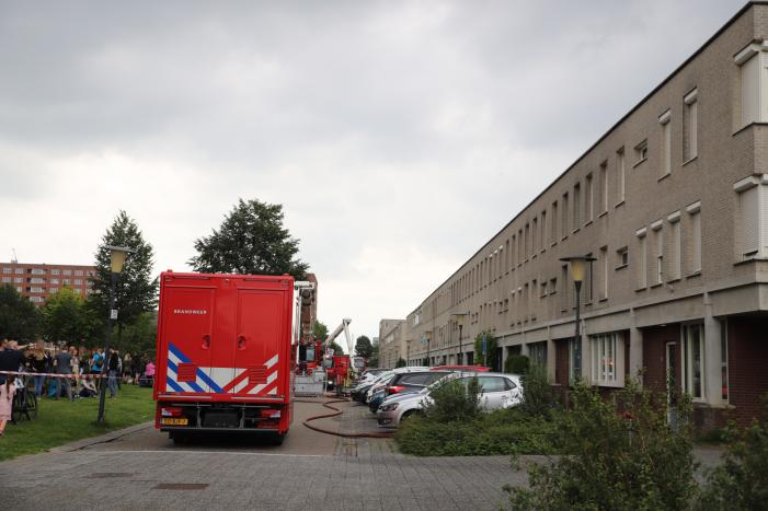 Flinke brand bij woning