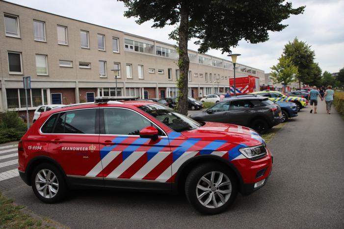 Flinke brand bij woning