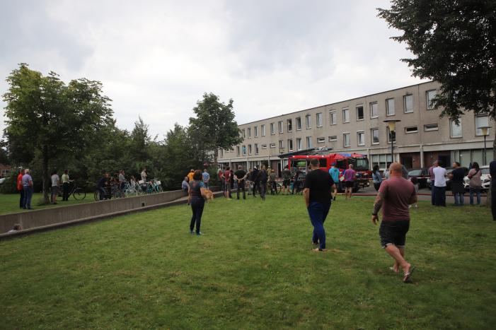 Flinke brand bij woning
