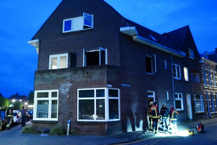 Brand in woning door bouwstofzuiger