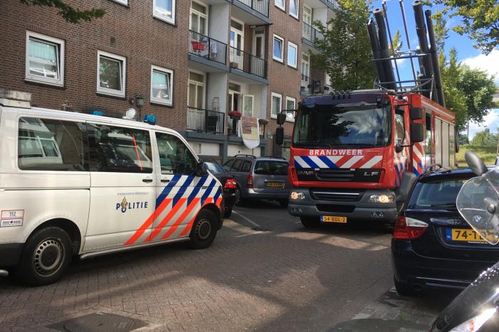 Bewoner heeft last van water op balkon