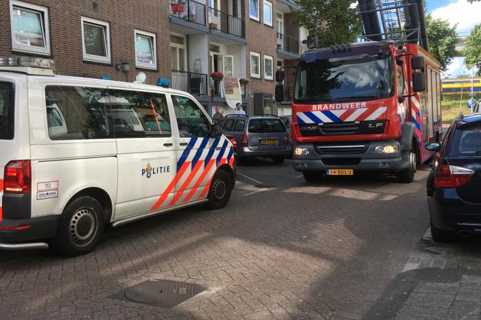 Bewoner heeft last van water op balkon