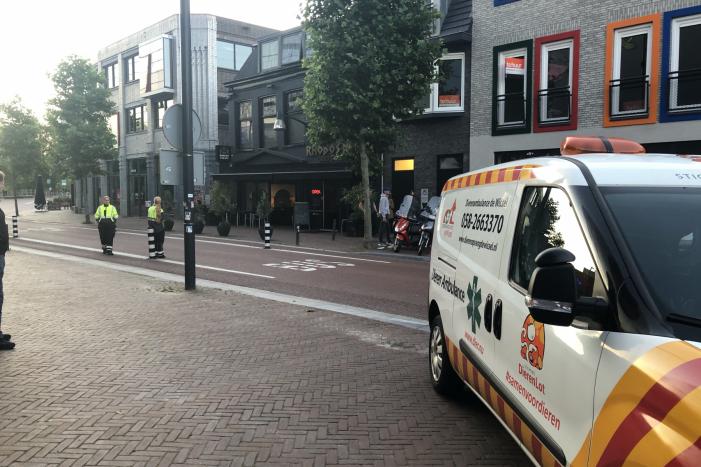 Vastzittende duiven door brandweer bevrijd
