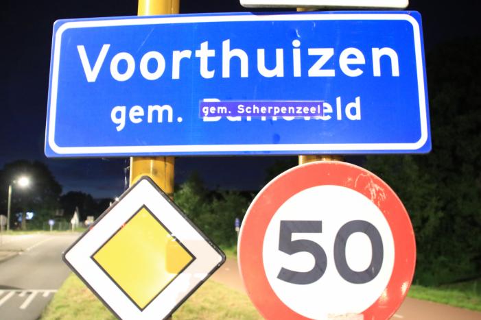 Plaatsnaamborden aangepast, Scherpenzeel lijkt de grote winnaar