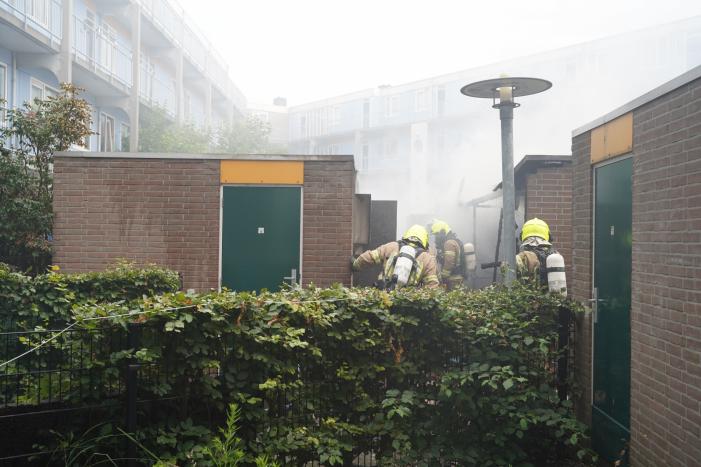 Meerdere gewonden bij ontploffing in schuur