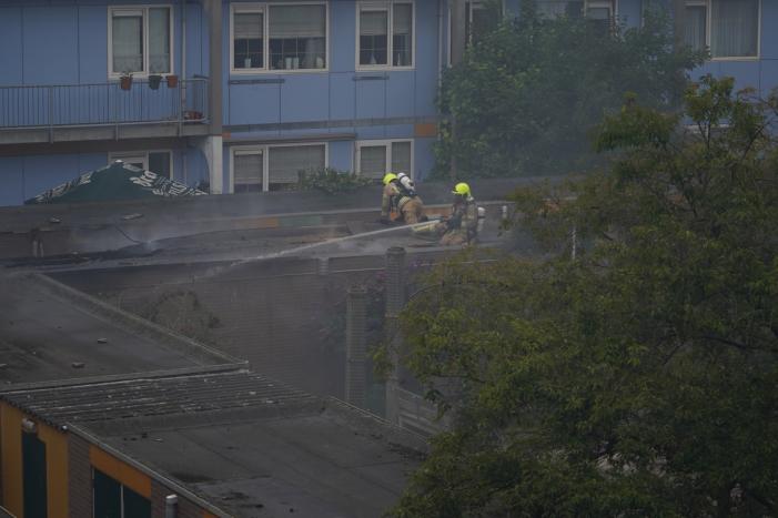 Meerdere gewonden bij ontploffing in schuur