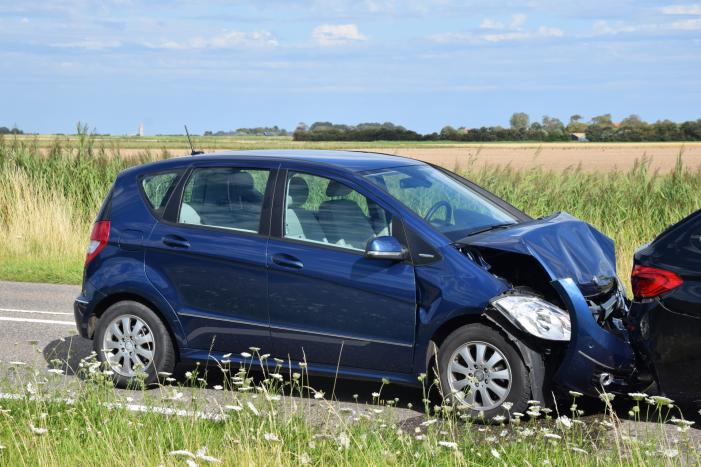 Gewonde bij kop-staartbotsing