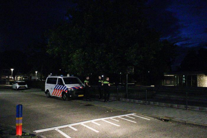 Grote politie inzet bij school De Koningslinde