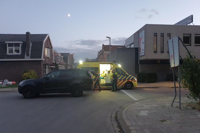 Scooterrijder gewond bij verkeersongeval
