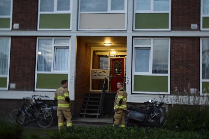 Portiekflat ontruimd na gaslucht in meterkast