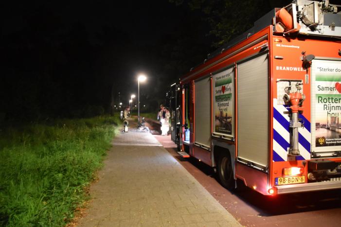 Felyx snorscooter verwoest door brand