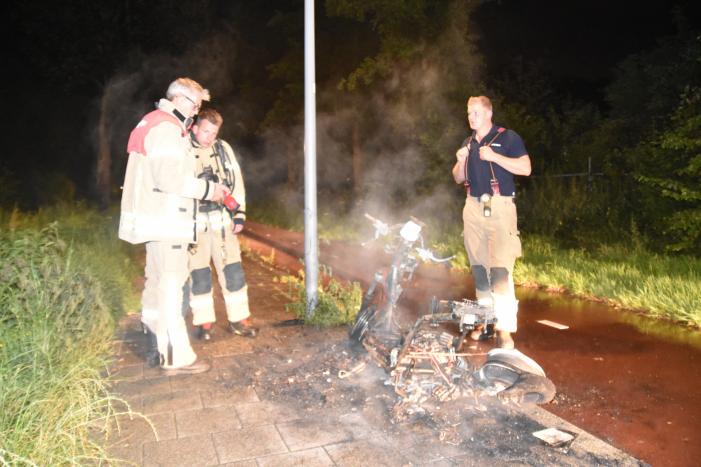 Felyx snorscooter verwoest door brand