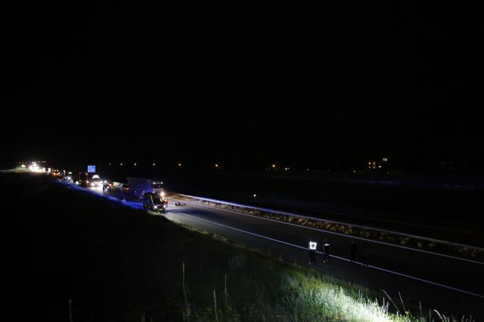 Motorrijder op de vlucht na eenzijdig ongeval