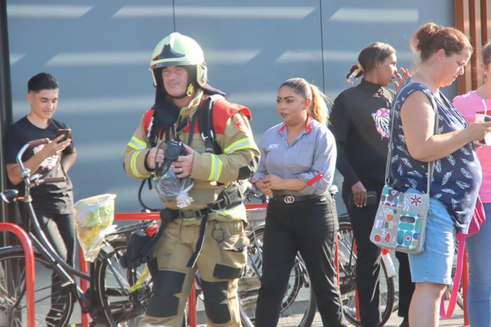 Brand in frituurpan bij KFC