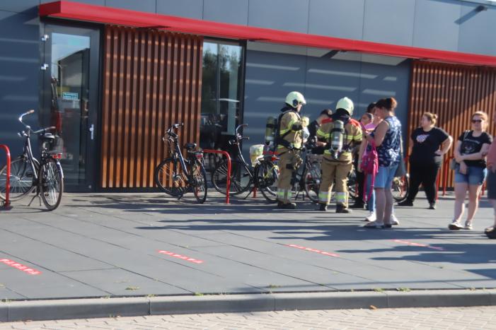 Brand in frituurpan bij KFC