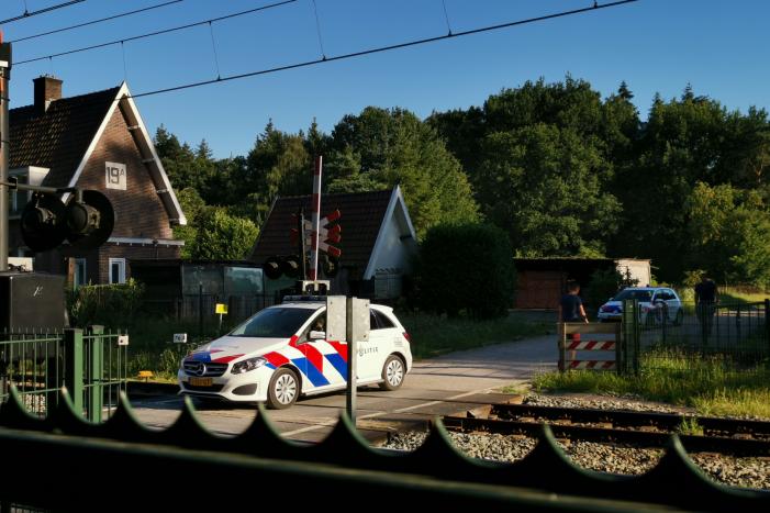 Grote politie actie wegens spoorloper