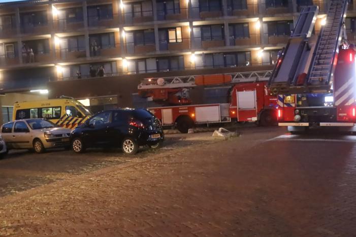 Persoon gewond bij bluspoging