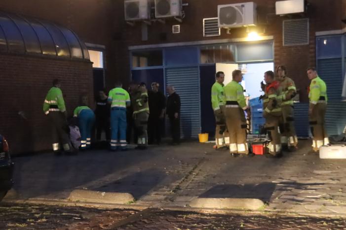 Persoon gewond bij bluspoging