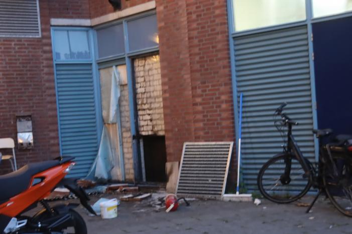 Persoon gewond bij bluspoging