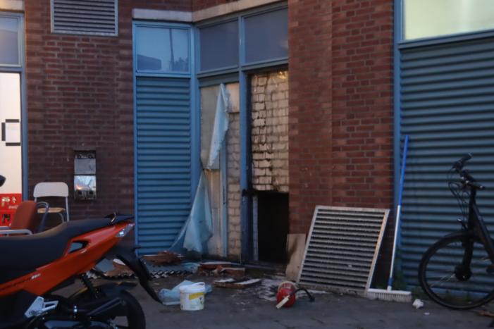 Persoon gewond bij bluspoging