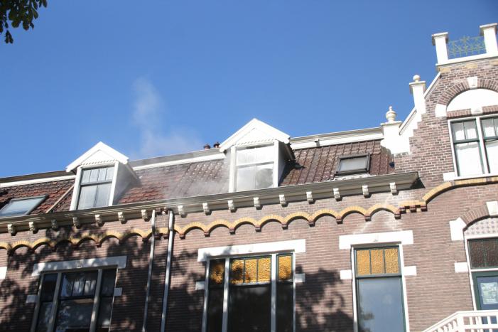 Brand op bovenverdieping woning