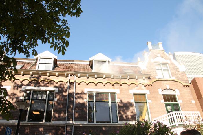 Brand op bovenverdieping woning