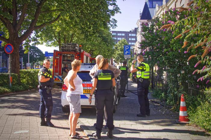 Brand op bovenverdieping woning