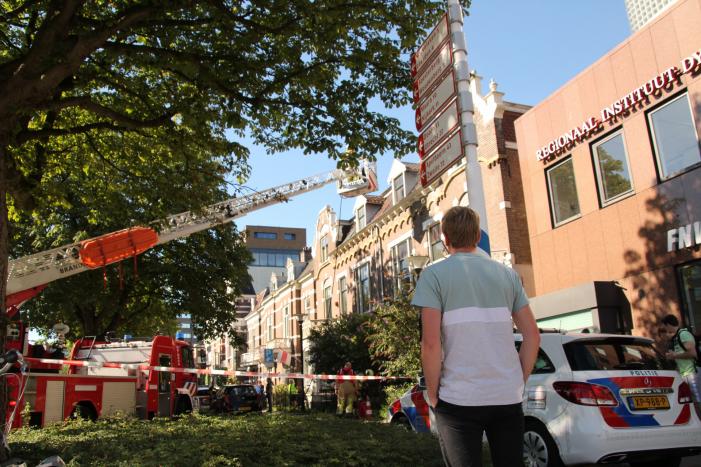 Brand op bovenverdieping woning