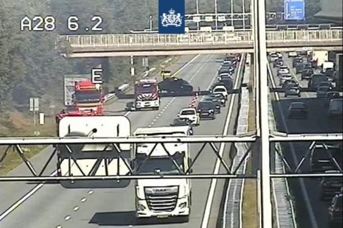 Rijksweg A28 112 melding Zeist 