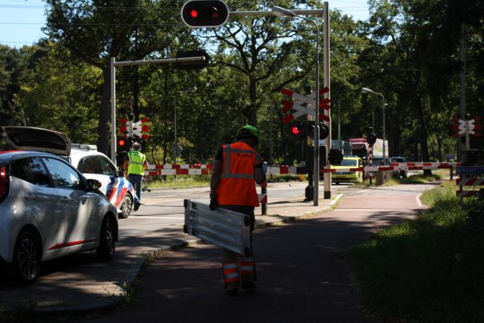 Geen treinverkeer na aanrijding