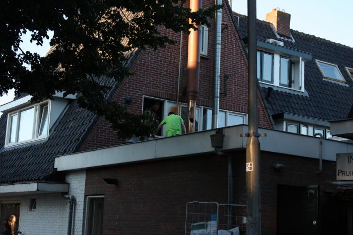 Brand in afzuiginstallatie snackbar De Hoefslag