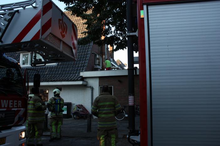 Brand in afzuiginstallatie snackbar De Hoefslag