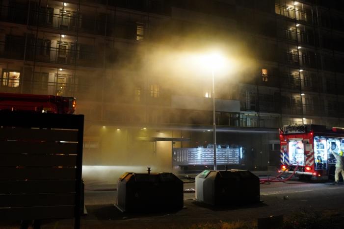Stroomuitval na brand in kelderboxen