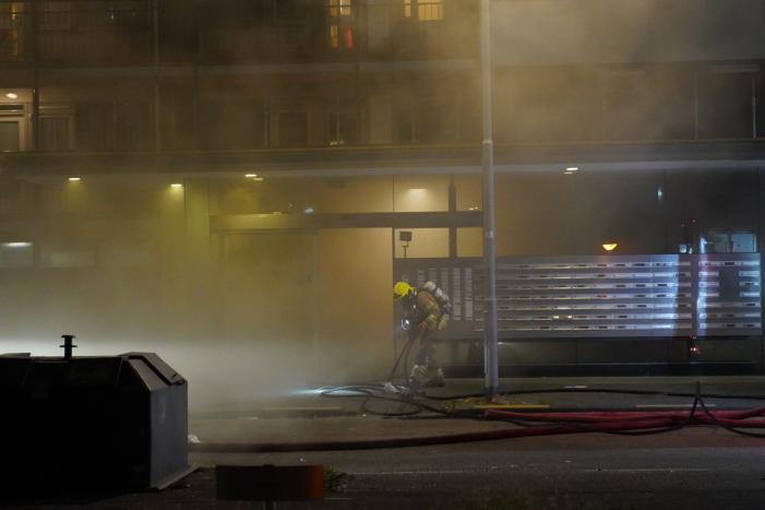 Stroomuitval na brand in kelderboxen