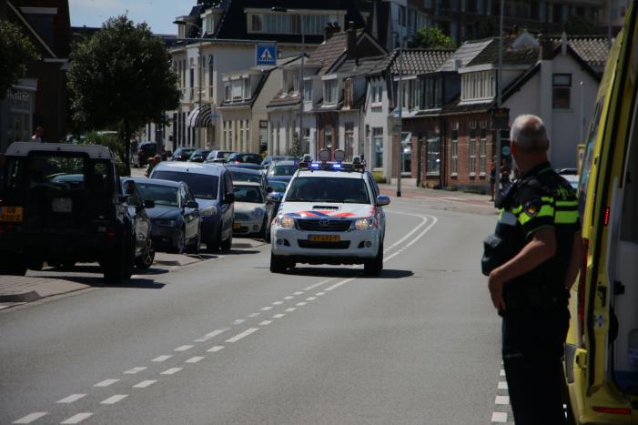 Traumahelikopter landt voor incident op terras