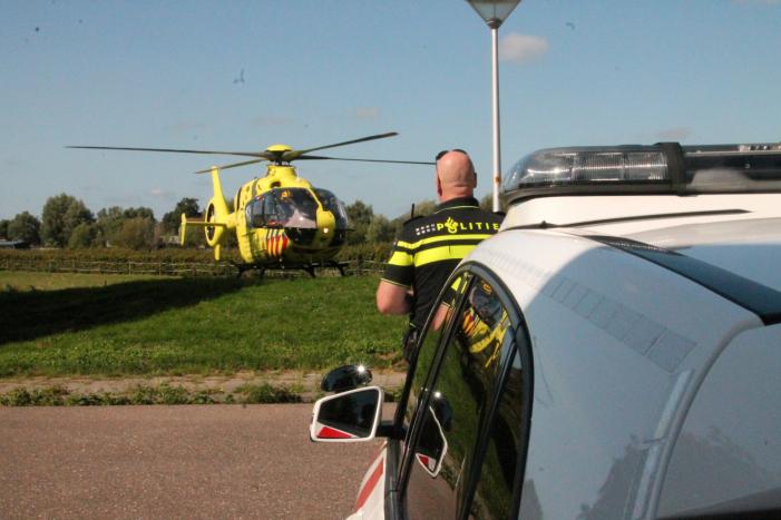 Traumahelikopter landt incident