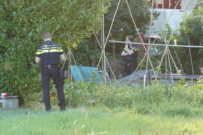 Man overleden na val in sloot Wollefoppenpark