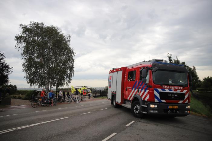 Traumahelikopter ingezet bij bedrijfsongeval
