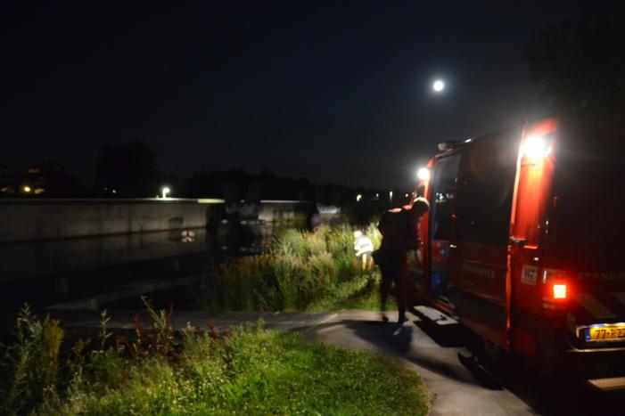 Boot gezonken net voor de M.C. Escher Akwadukt