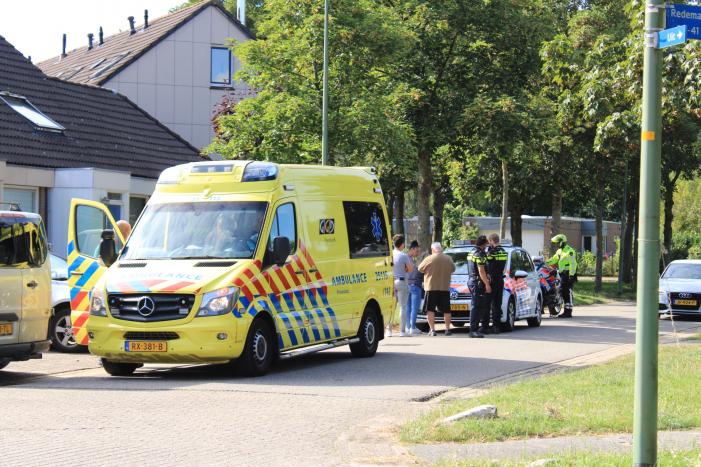 Persoon gewond bij ongeval