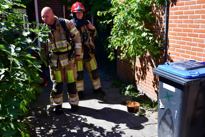 Vergeten pan op het vuur zet woning vol rook